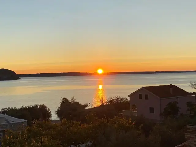 Sunset over the Adriatic Sea