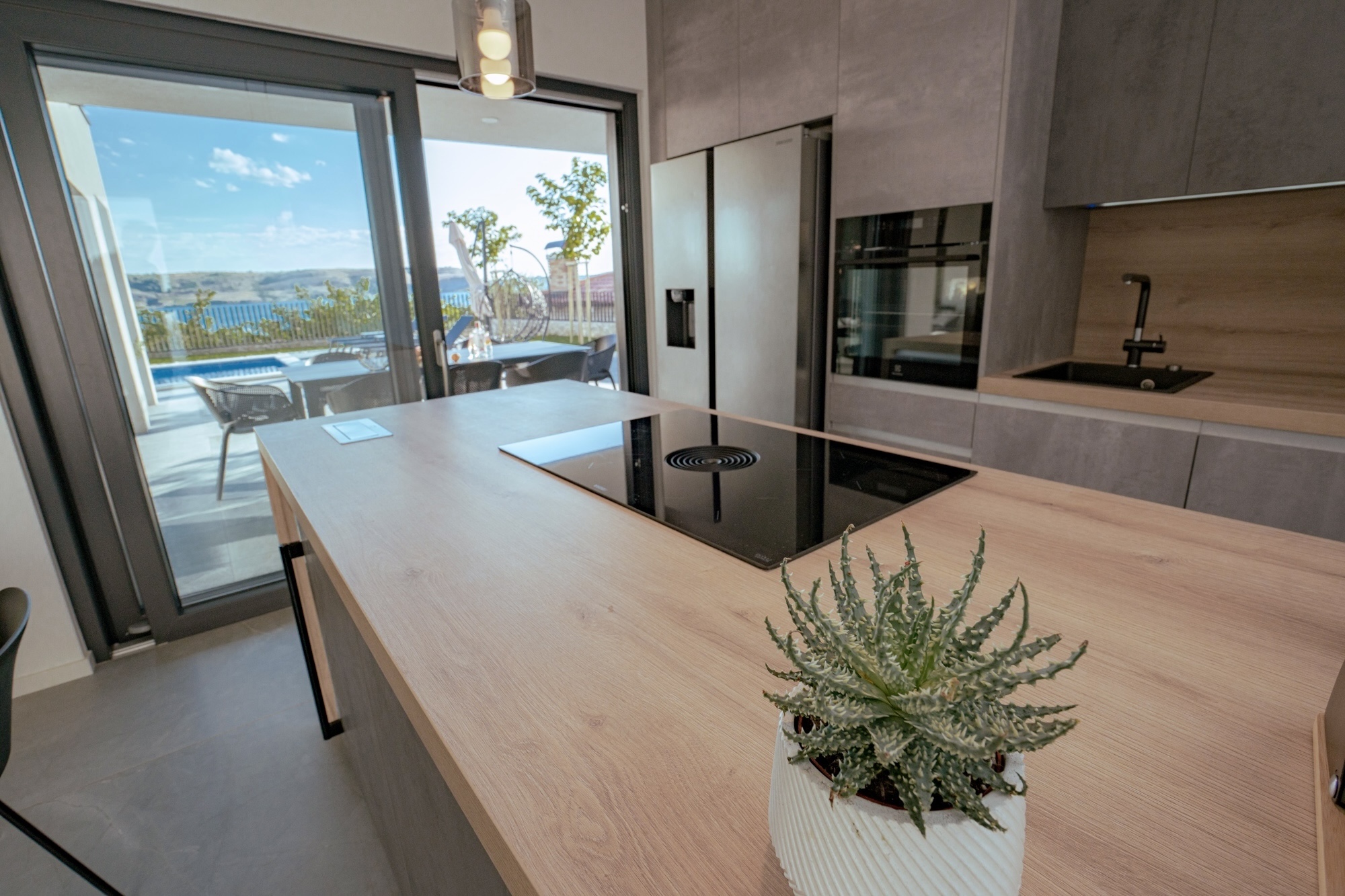 Fully equipped kitchen at Villa Kara Sevda
