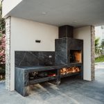 Villa Kara Sevda - Ground Floor - Outside Fireplace